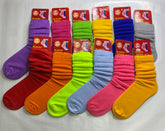 SLOUCH SOCK (BURGUNDY)